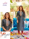 Seema By Aanchi Straight Cut Embroidery Kurtis Wholesale Market In Surat
